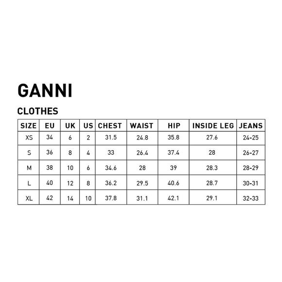 Ganni Black and White Checkered Top - Picture 16 of 16